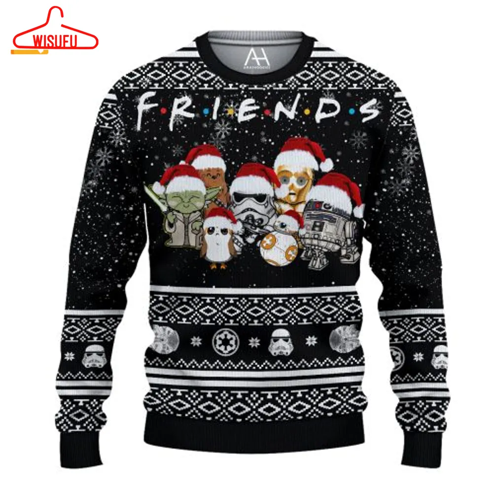 Star Wars Friends Ugly Christmas Sweater