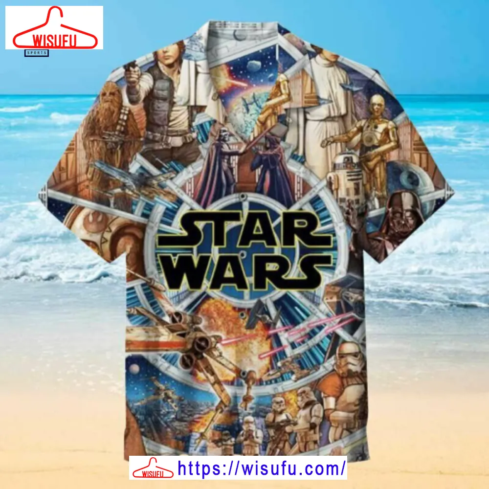 Star Wars Galaxy Fight 3d Hawaiian Shirt, New Fashion Gifts