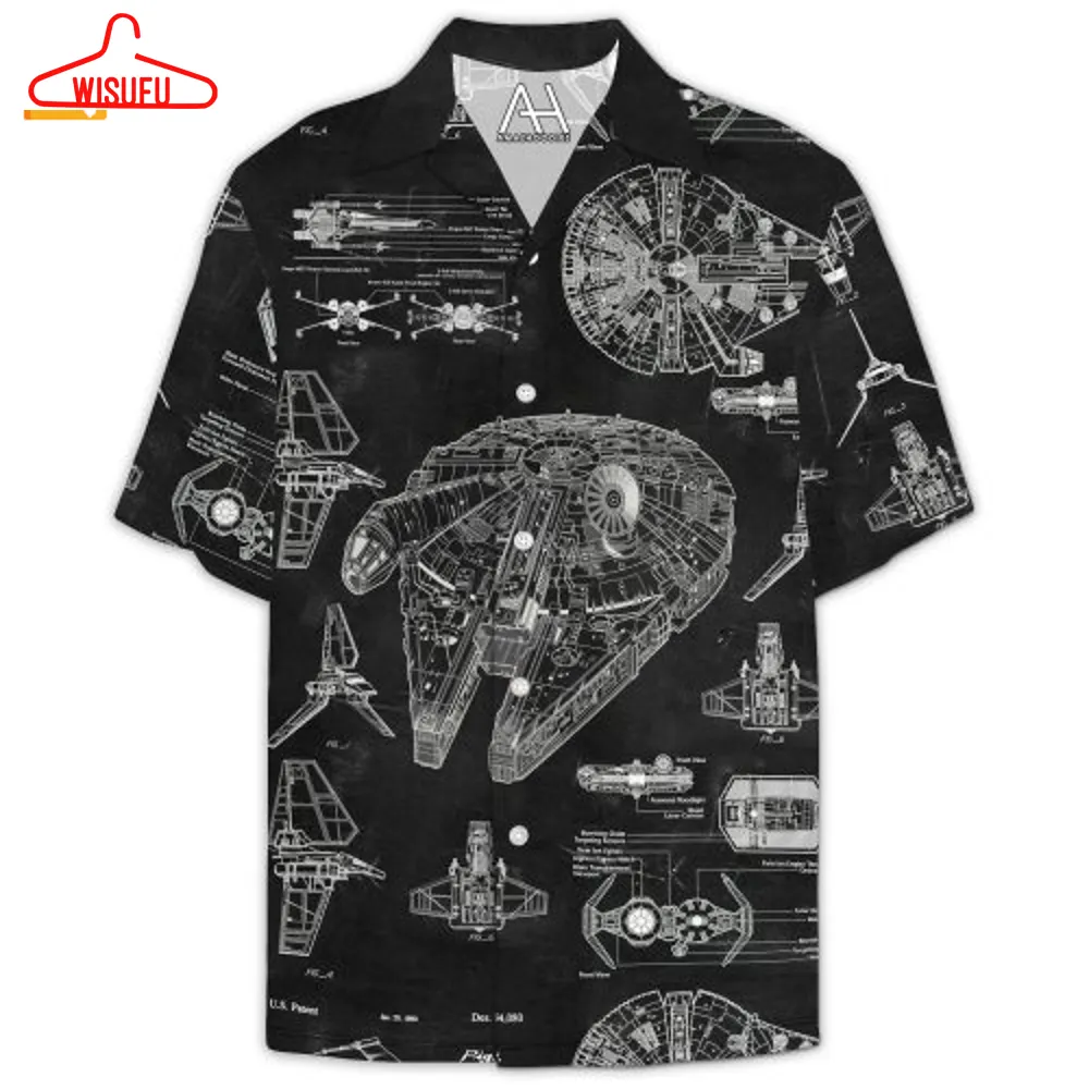 Star Wars Millennium Falcon Hawaii Shirt, New Fashion Gifts