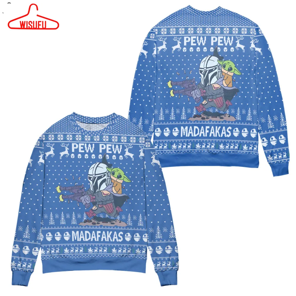 Star Wars Pew Pew Madafakas Ugly Christmas Sweater