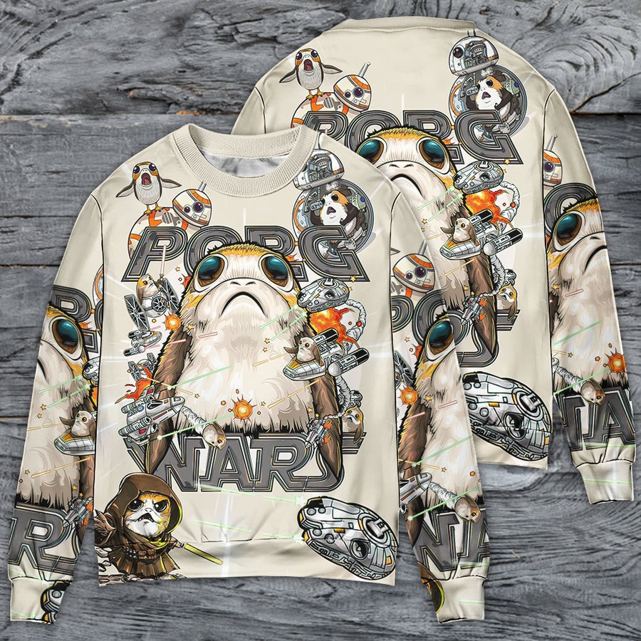 Star Wars Porg So Cute Porg Wars - Sweater