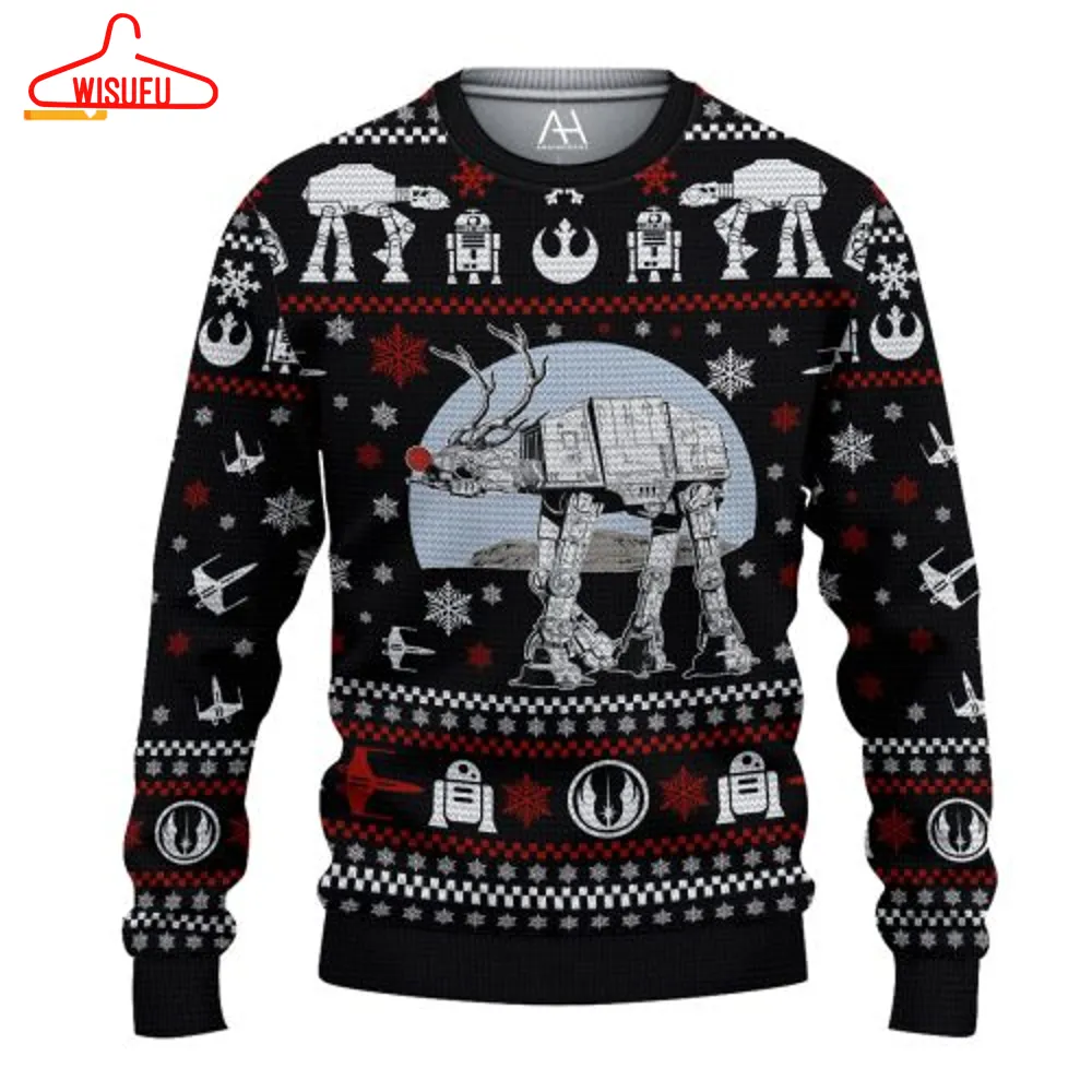 Star Wars Rudolph Atat Walker Ugly Christmas Sweater