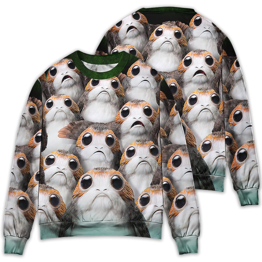 Star Wars The Last Jedi Many Porgs - Sweater