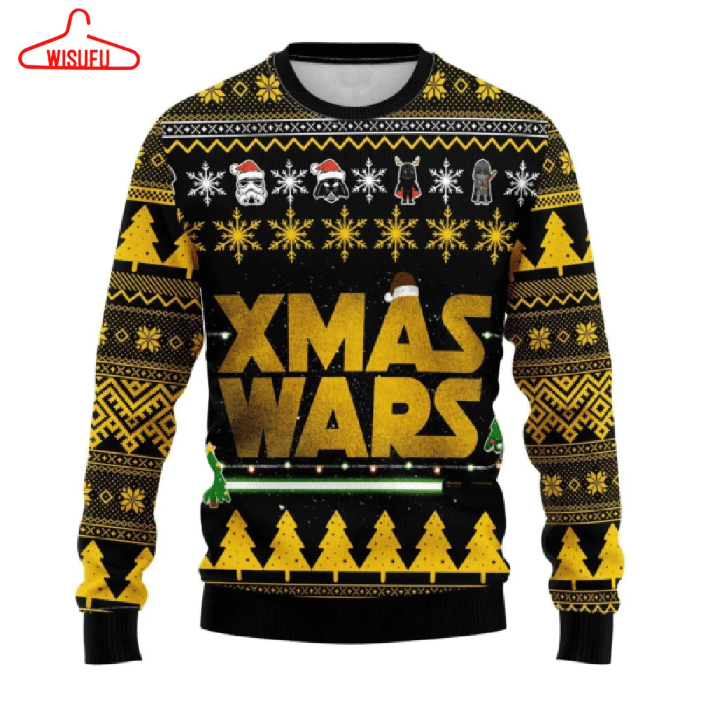 Star Wars Xmas Wars Ugly Sweater Gifts, Star Wars Gift Fan Ugly Sweater