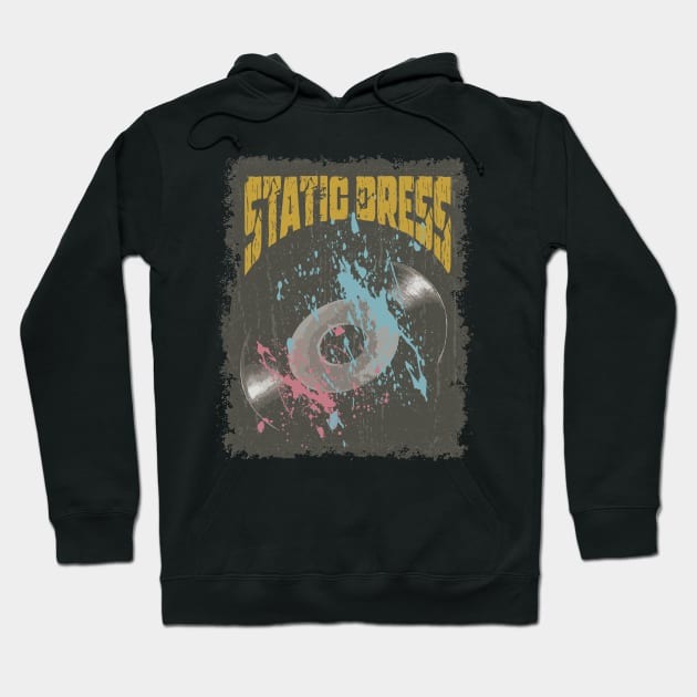 Static Dress Vintage Vynil Hoodie