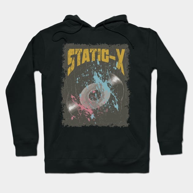 Static-X Vintage Vynil Hoodie