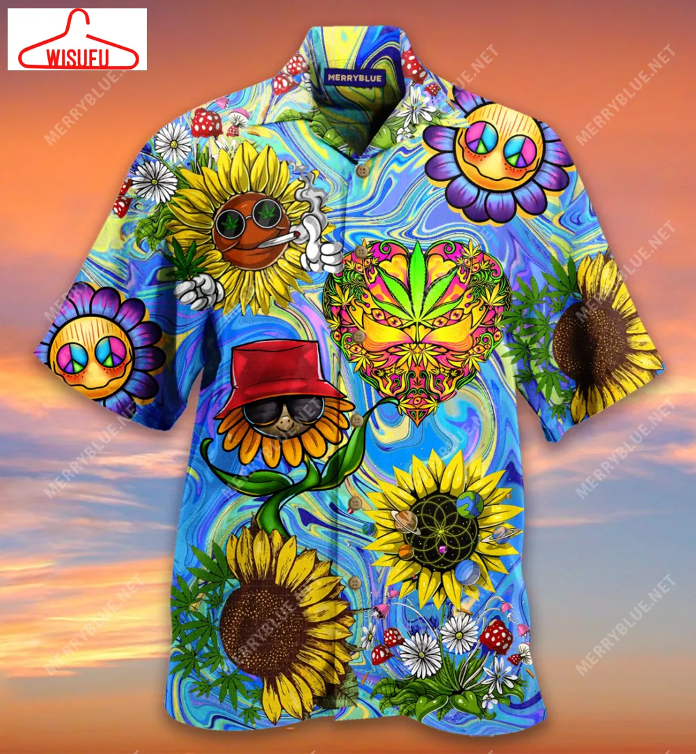 Stay Wild Sun Child Hippie Hawaiian Shirt, New Hawaiian Holiday Outfits, New Fashion Gifts