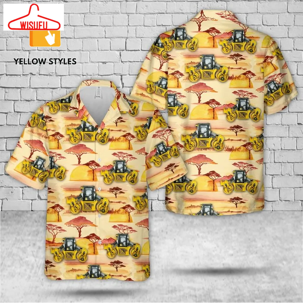 Steam Roller Hawaiian Shirt, New Fashion Gifts