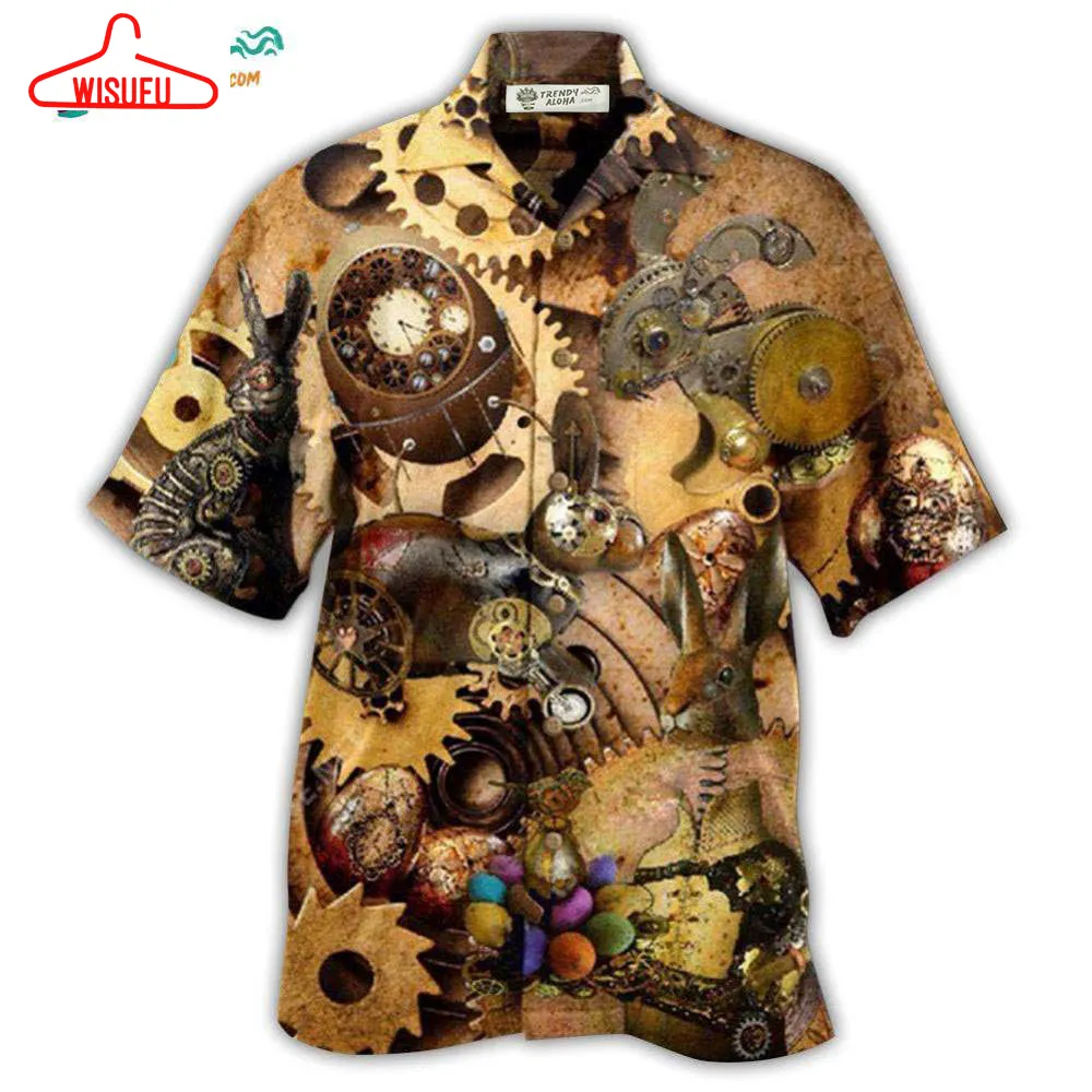 Steampunk Style Easter Enjoy Hawaiian Shirt- Wisufu Aloha