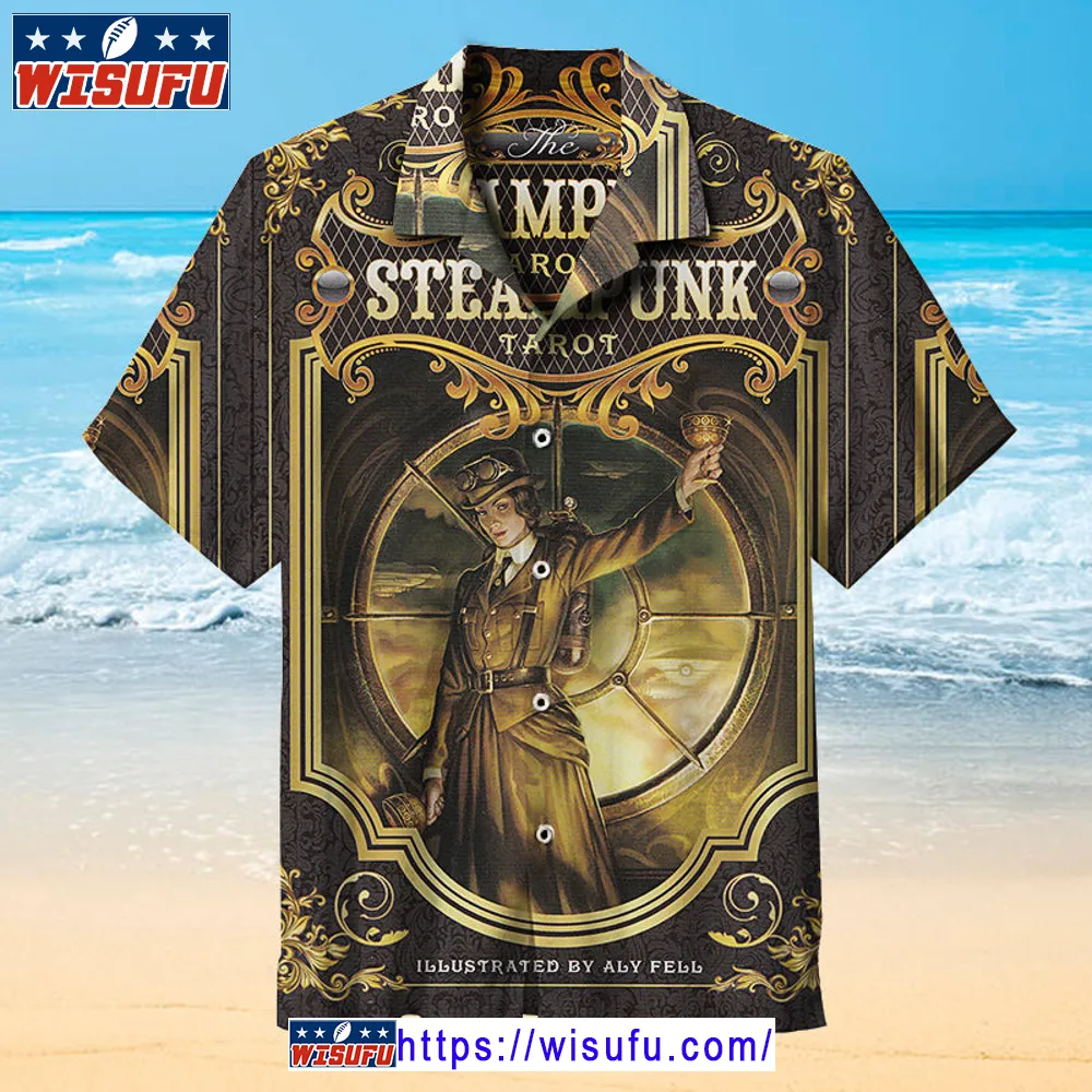 Steampunk Tarot -universal Hawaiian Shirt