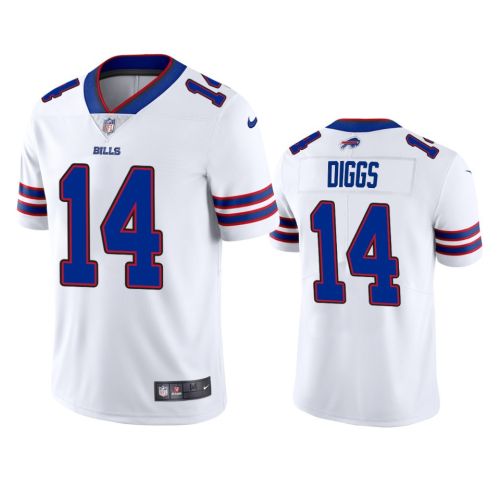 Stefon Diggs 14 Buffalo Bills White Vapor Jersey