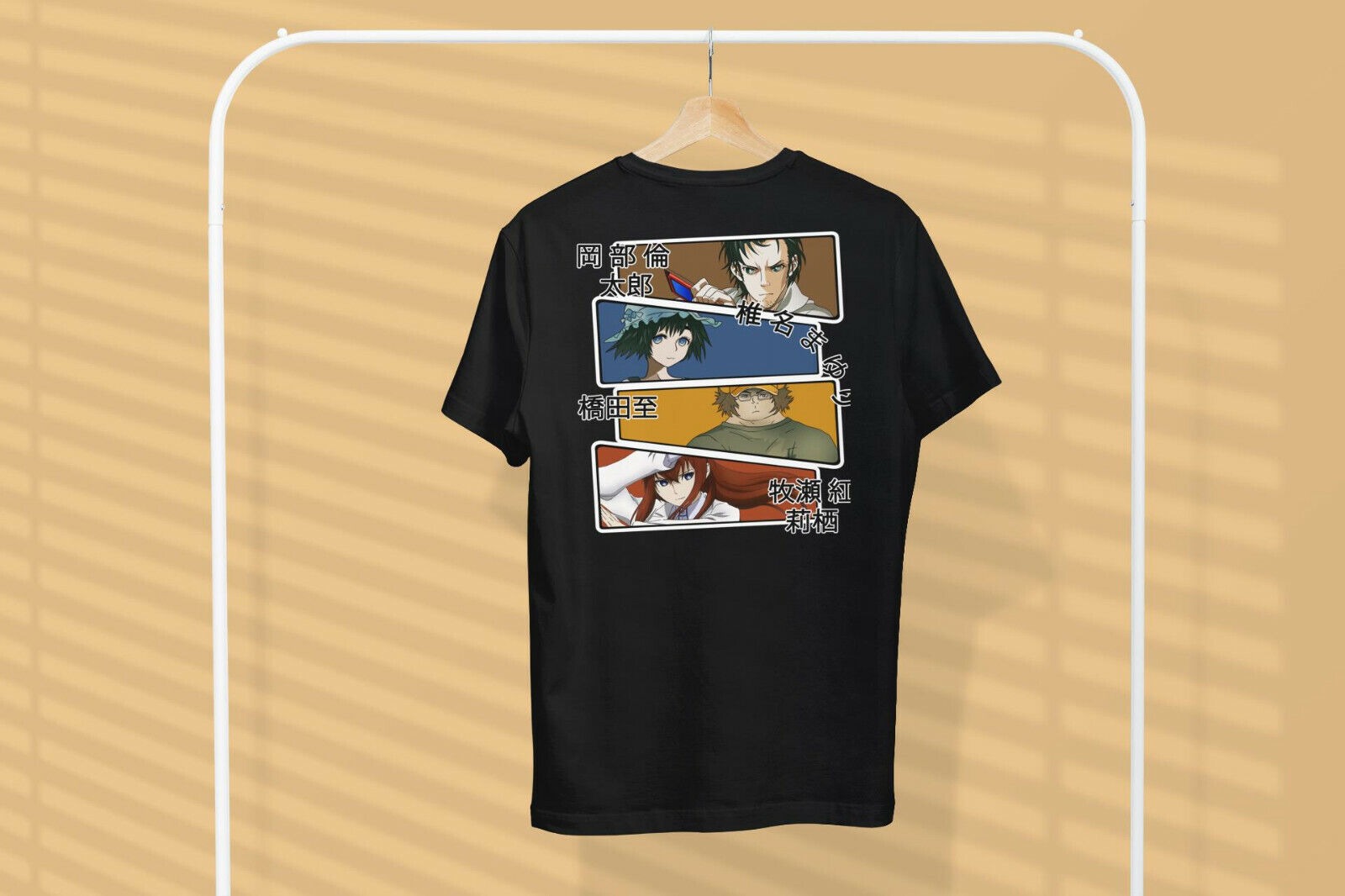 Steins Gate Rintaro Okabe Mayuri Shiina Itaru Hashida Kurisu Unisex T-Shirt