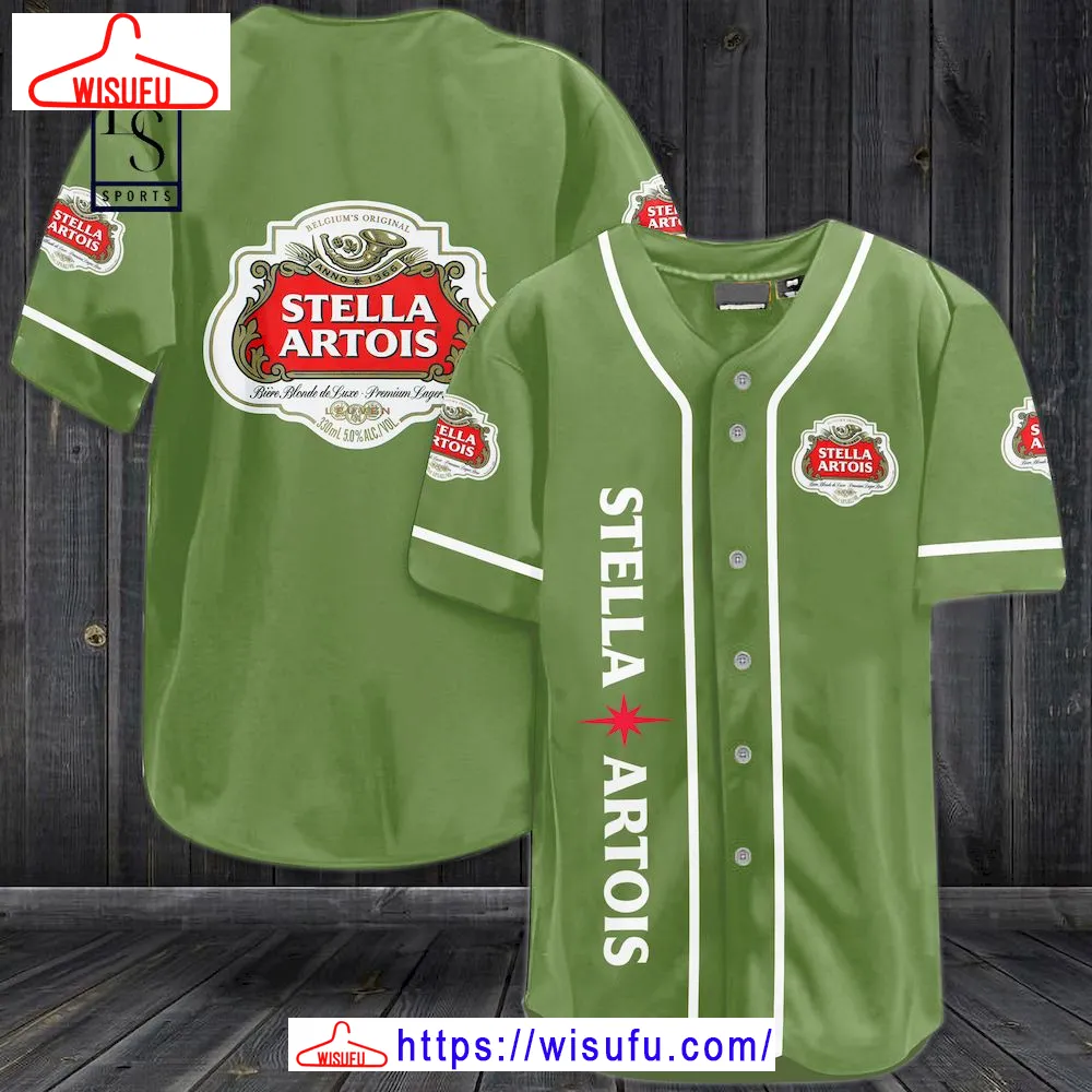 Stella Artois Baseball Jersey, New Fashion Gifts