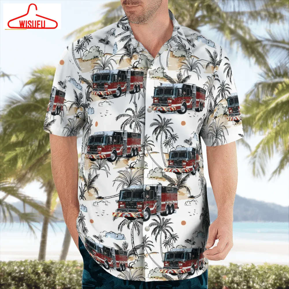 Stepney Fire Department Monroe Connecticut Hawaiian Shirt, New Fashion Gifts