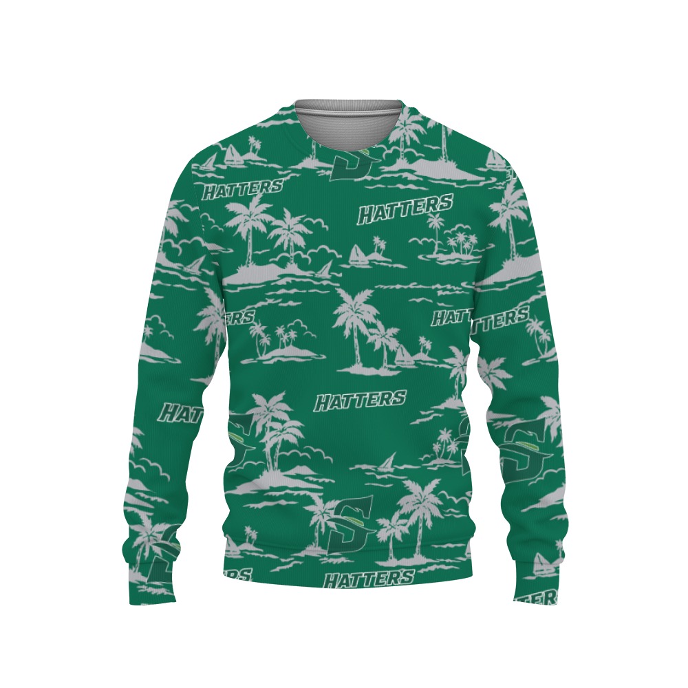 Stetson Hatters Hawaiian Aloha Hawaii Beach-3D Sweatshirt