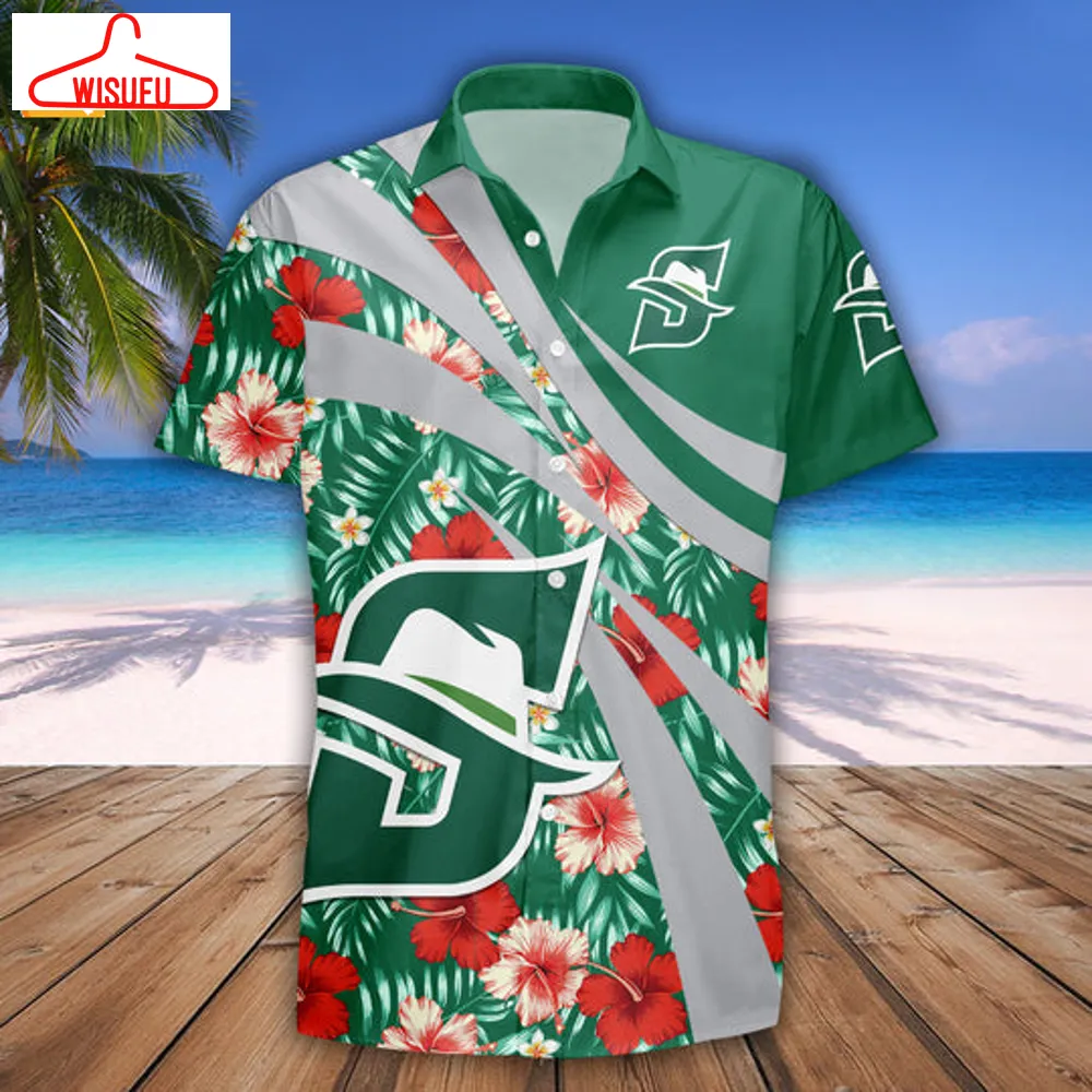 Stetson Hatters Hibiscus Sport Hawaiian Shirt, New Fashion Gifts