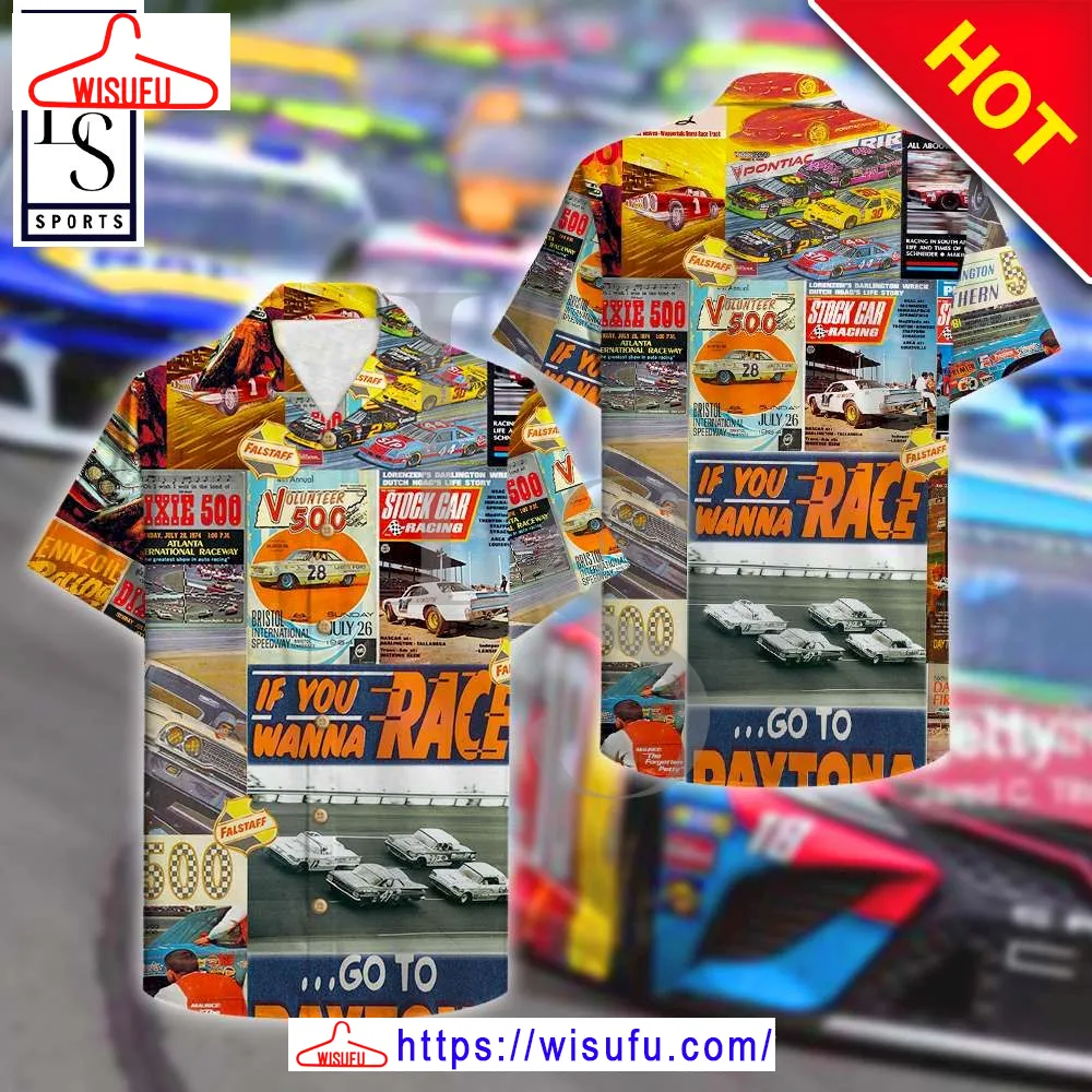 Stock Car Racing Magazine Hawaiian Shirt, New Fashion Gifts