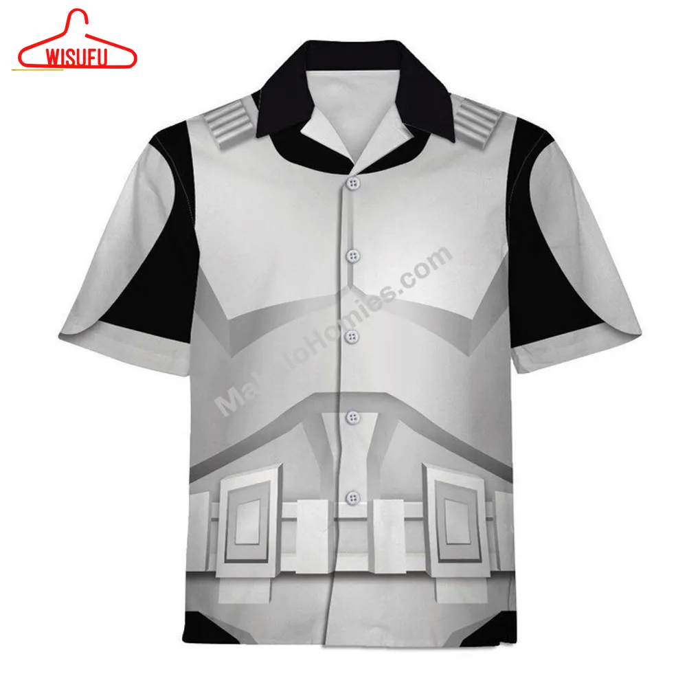 Stormtrooper Apparel Costume Hawaiian Shirt, New Fashion Gifts