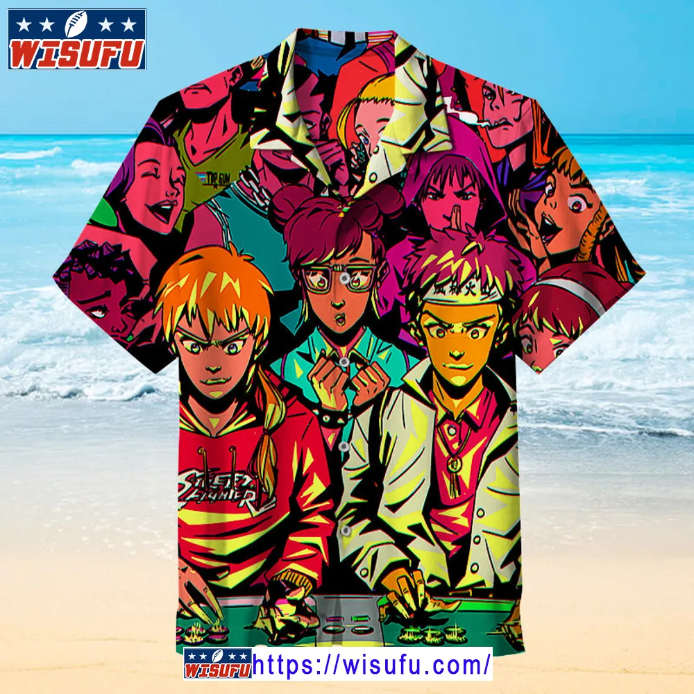 Street Fighter Anniversary -universal Hawaiian Shirt