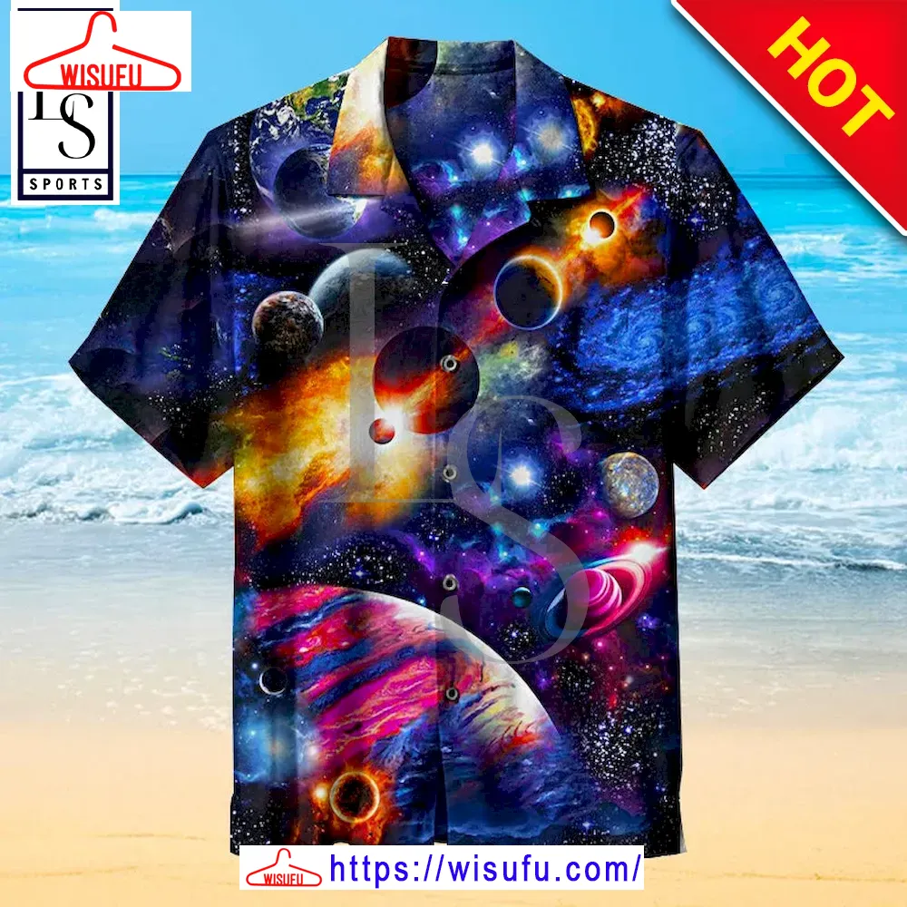 Stunning Universe Milky Way Hawaiian Shirt, New Fashion Gifts