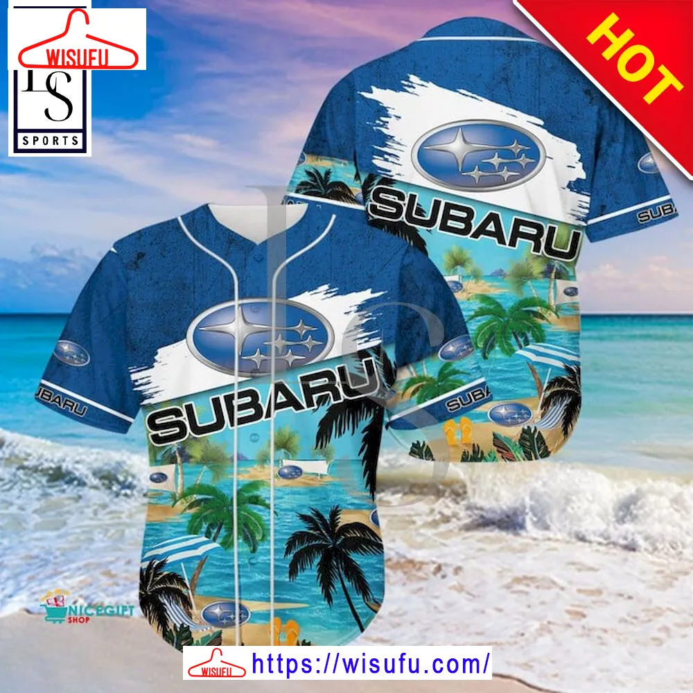 Subaru Aloha Island Baseball Jersey, New Fashion Gifts