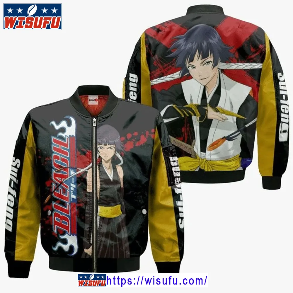 Sui Fong Anime Manga Bleach Bomber Jacket