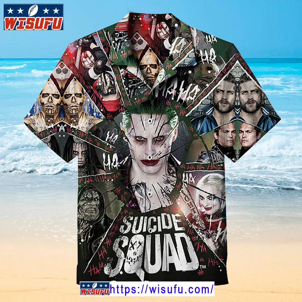 Suicide Squad - Circle -universal Hawaiian Shirt