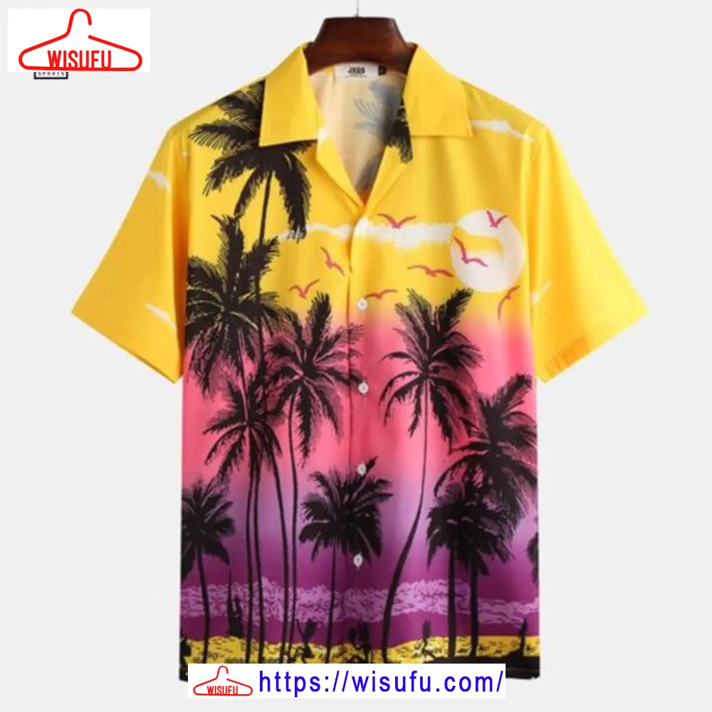 Summer Floral Hawaiian Shirt, New Fashion Gifts