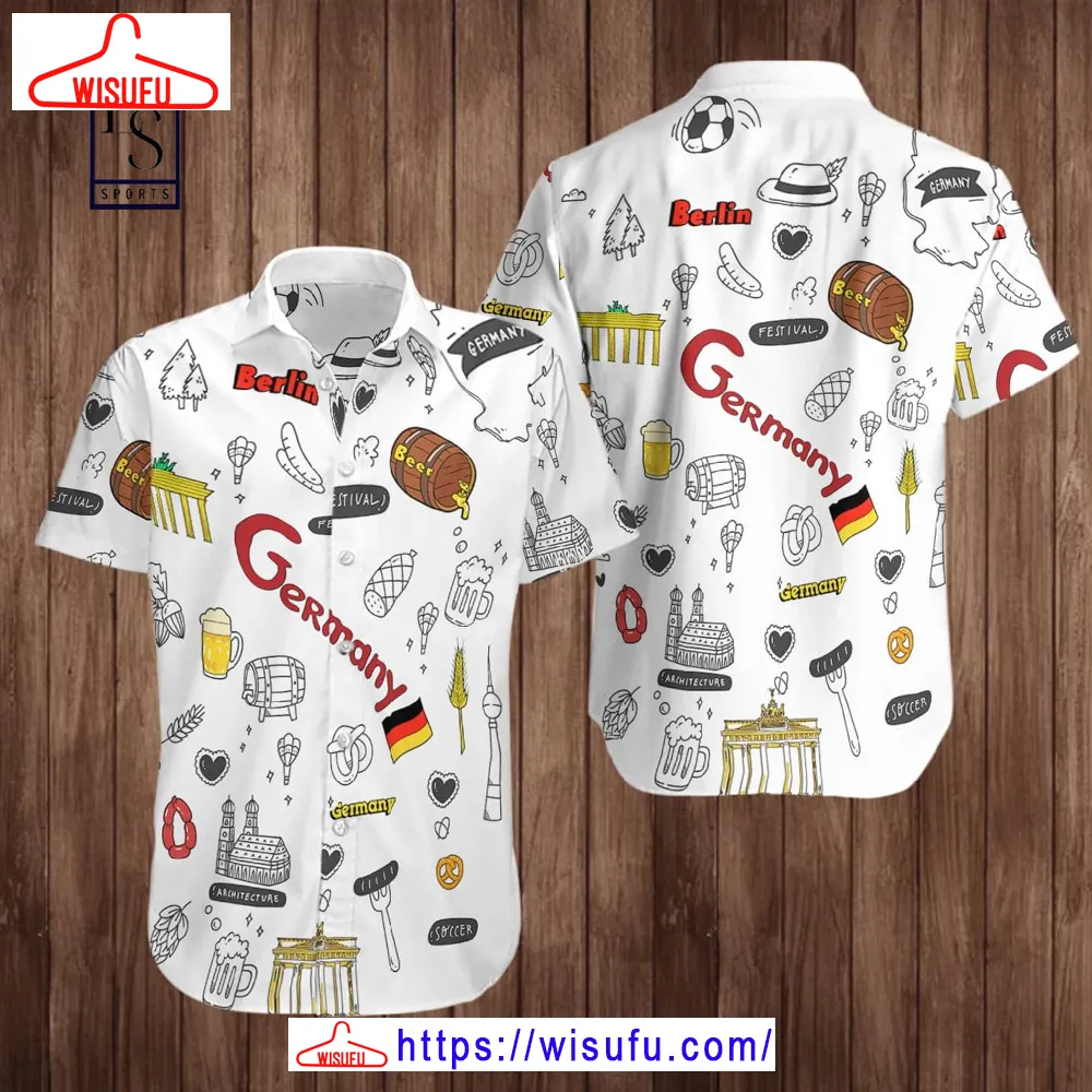 Summer In Germany Hawaiian Shirt, New Fashion Gifts