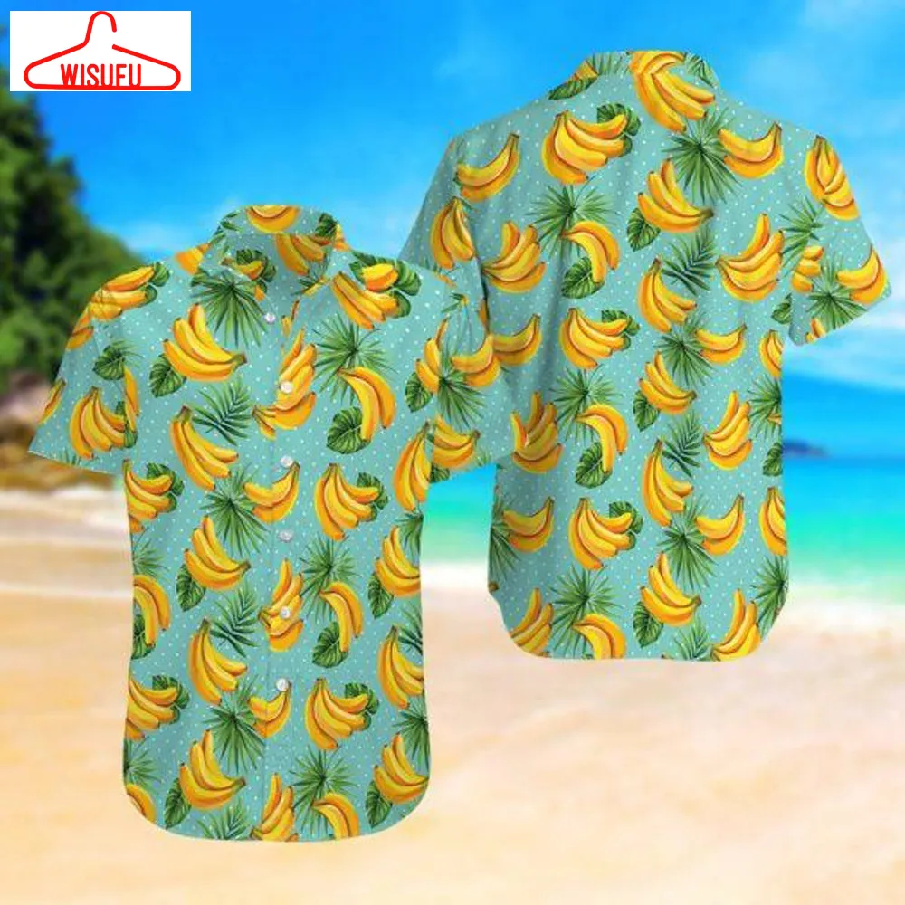 Summer Time Banana Tropical Hawaiian Shirt - For Men & Women - New Winter Fashion Shirt Gift For Family, New Fashion Gifts Vtbl49618