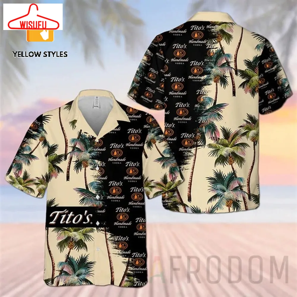 Summer Vibes Tito's Vodka Hawaii Shirt, New Fashion Gifts Vtbl48795