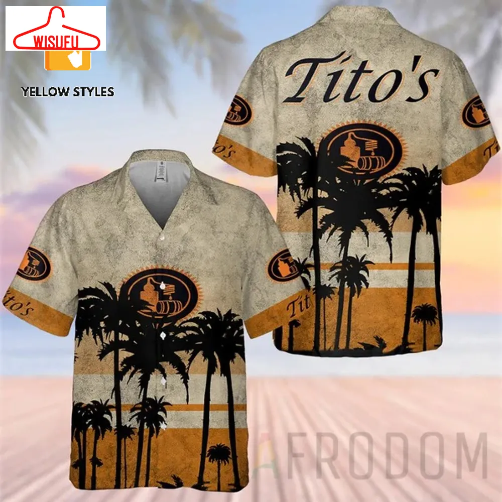 Summer Vibes Tito's Vodka Hawaii Shirt, New Fashion Gifts