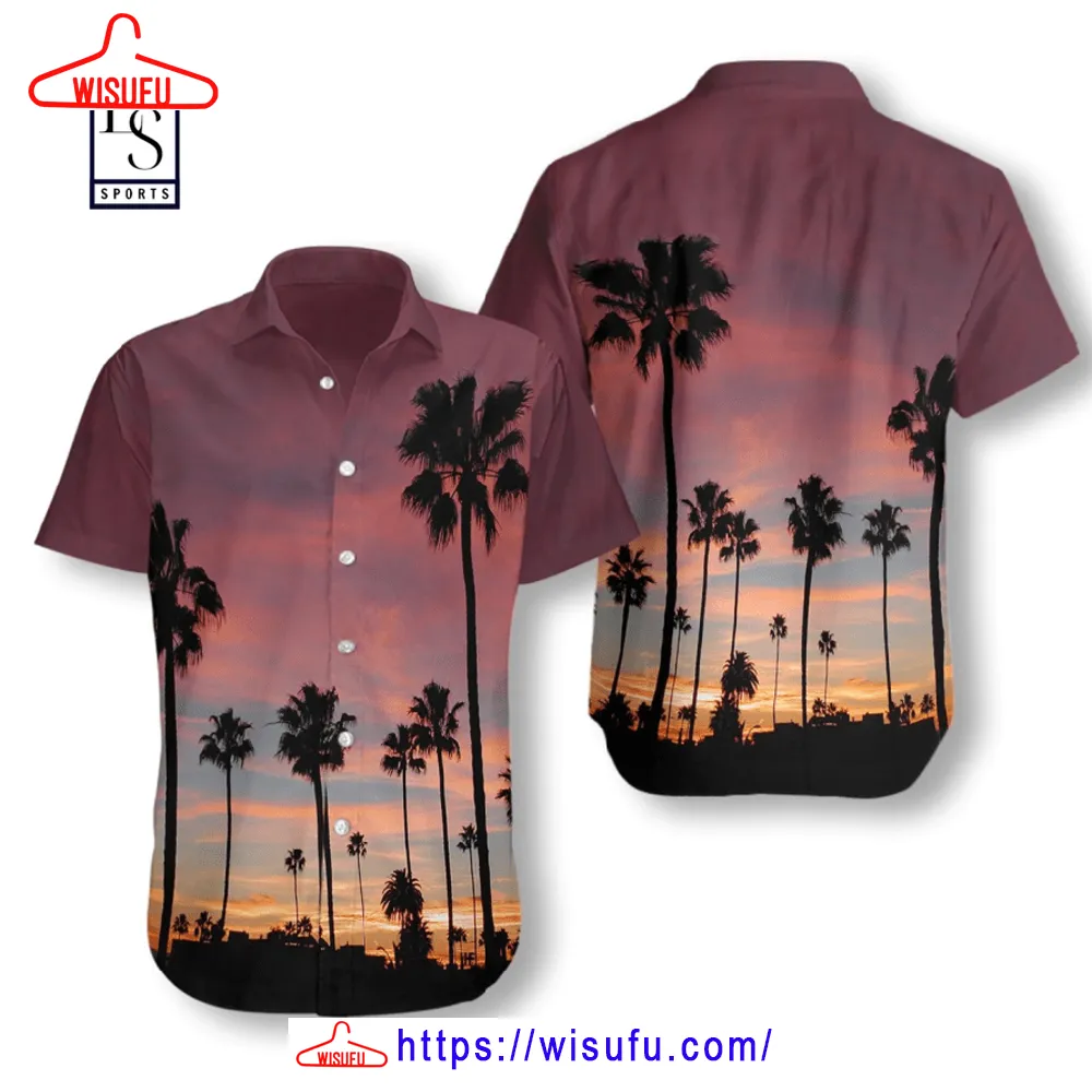 Sunset Venice Beach Hawaiian Shirt, New Fashion Gifts