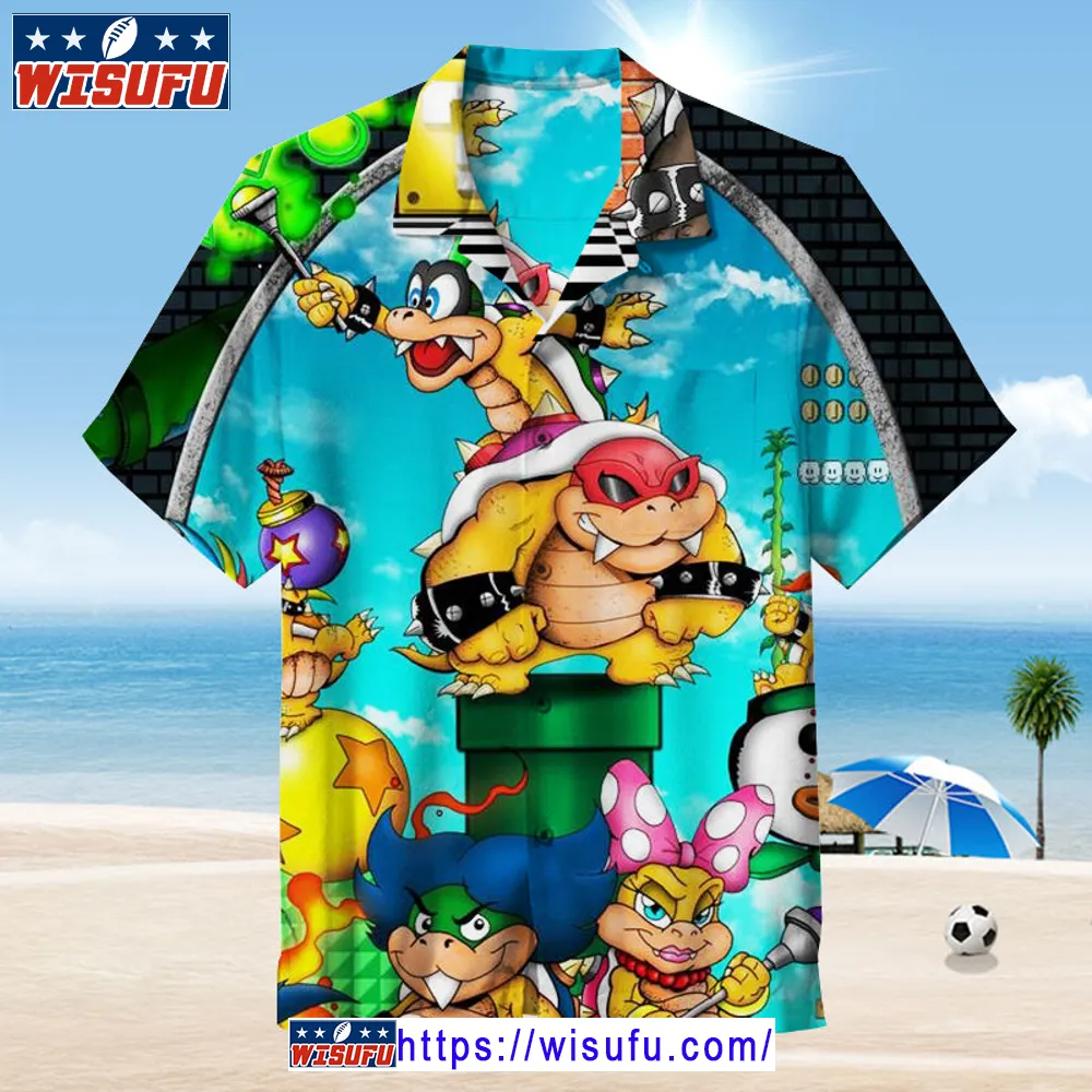 Super Mario - Hawaiian Shirt