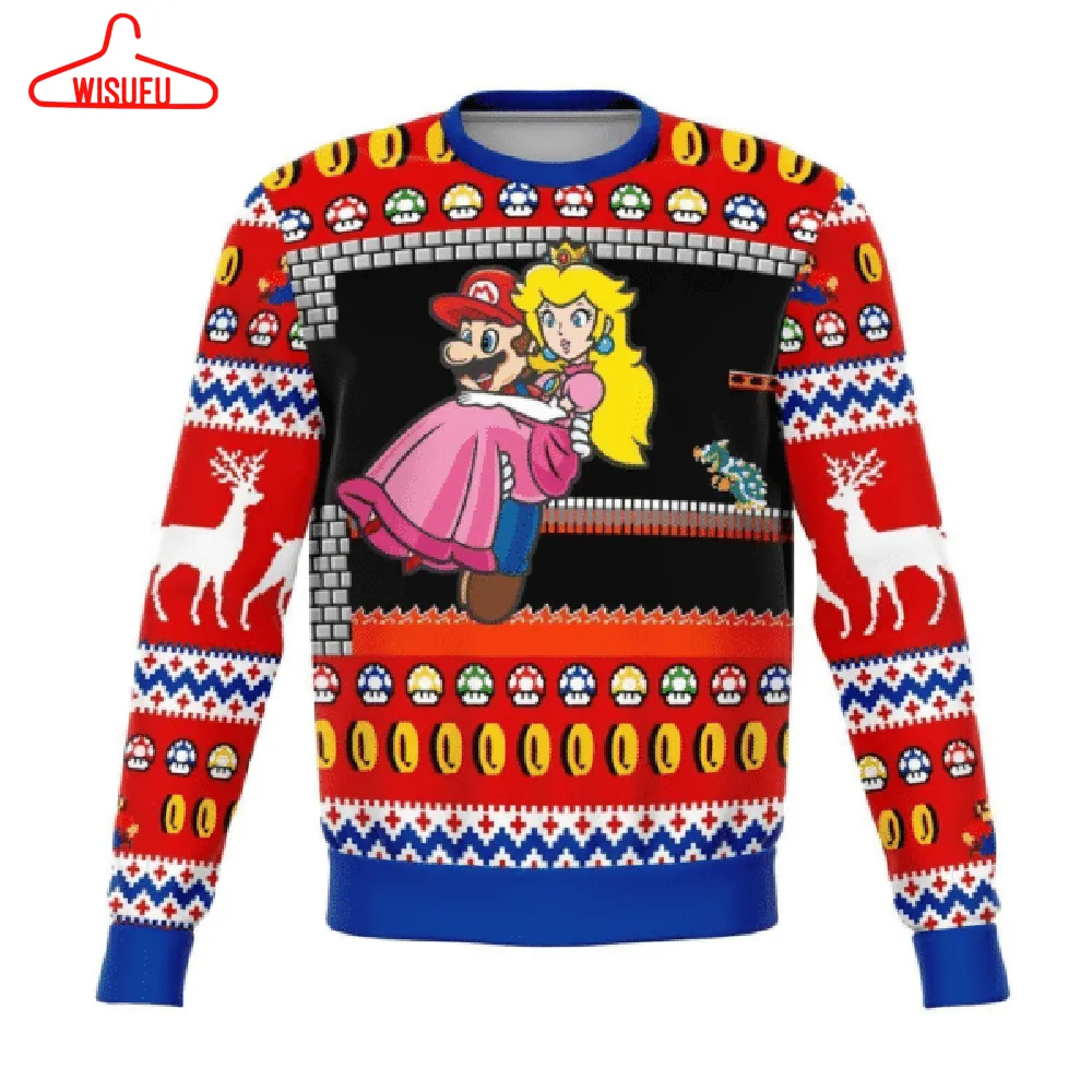 Super Mario Nintendo 6 Ugly Sweater Gifts, Super Mario Nintendo Gift Fan Ugly Sweater