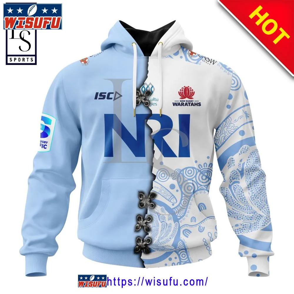 Super Rugby New South Whale Waratahs Personalized Home Mix Away Jersey Kits Hoodie