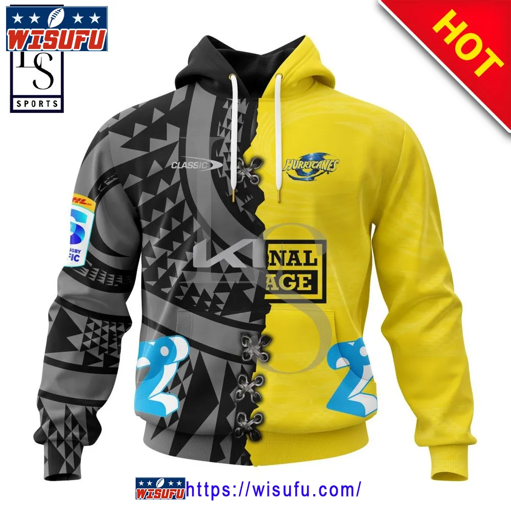 Super Rugby Wellington Huricanes Pesonalized Home Mix Away Jersey Kits Hoodie