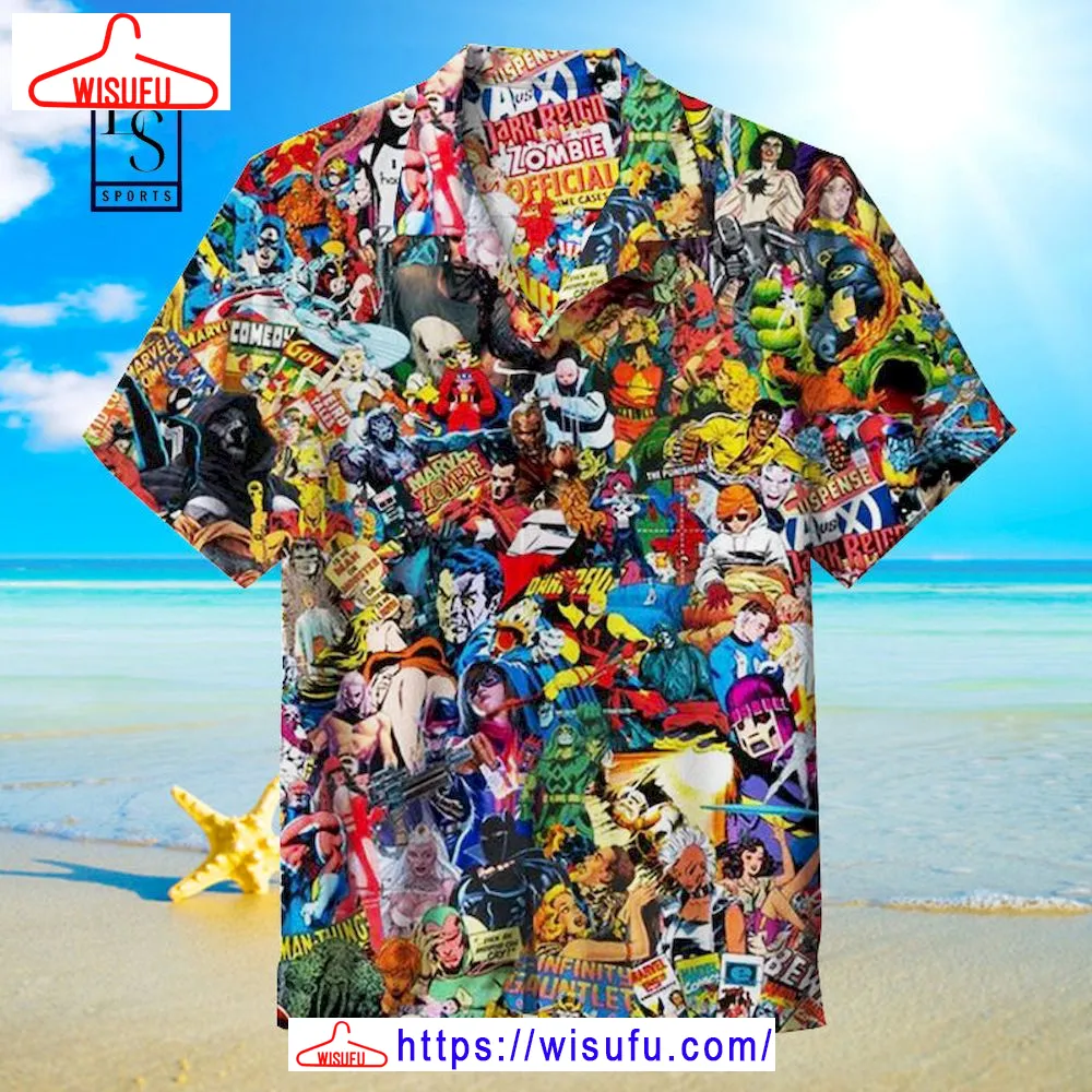 Superhero Dc Comics Hawaiian Shirt, New Fashion Gifts