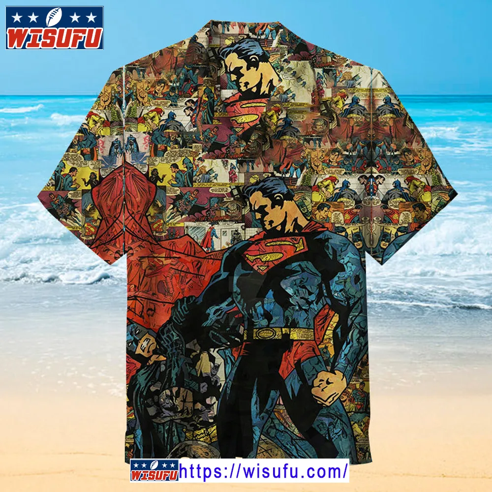 Superman - Unis-ex Hawaiian Shirt Wisufu79808