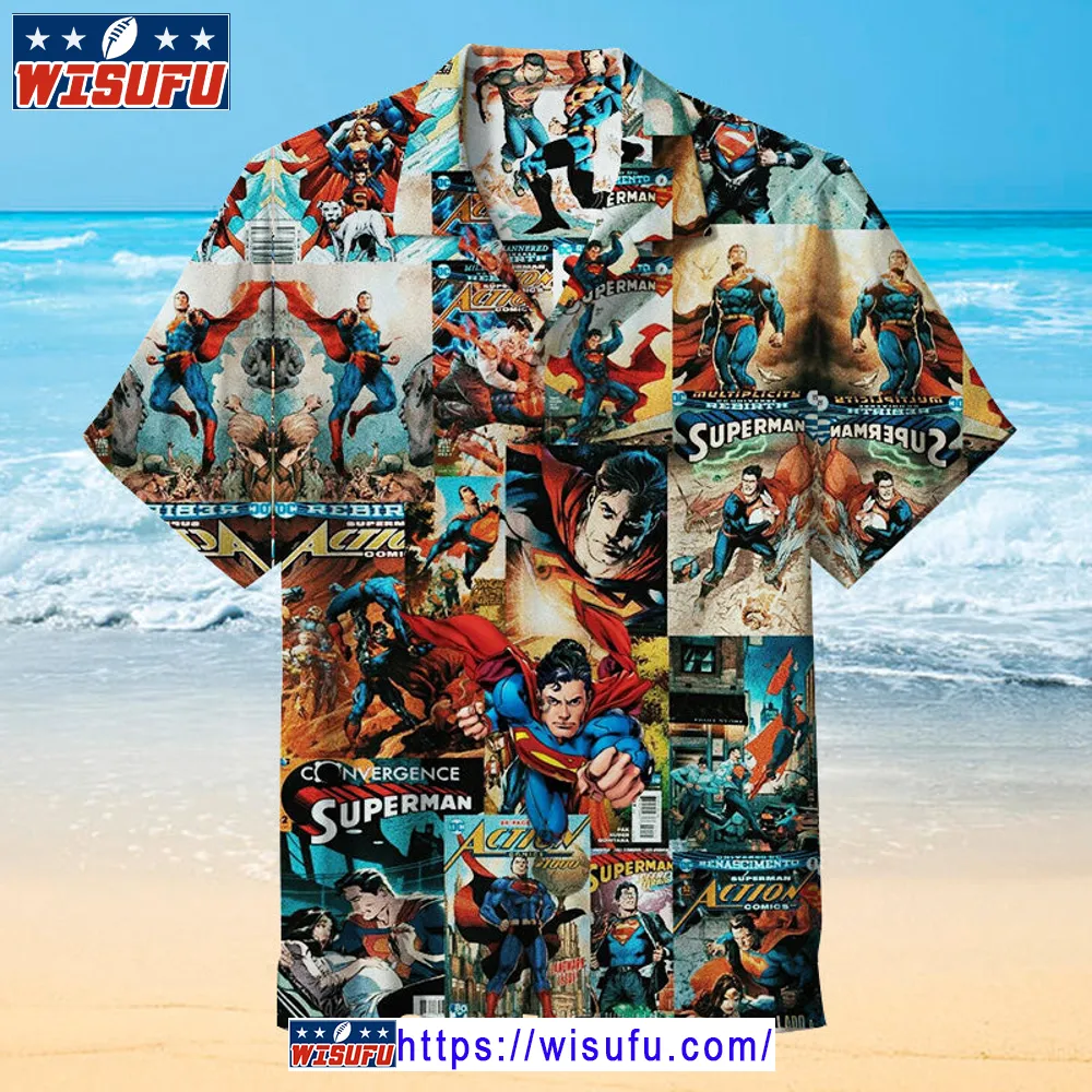 Superman - Unis-ex Hawaiian Shirt