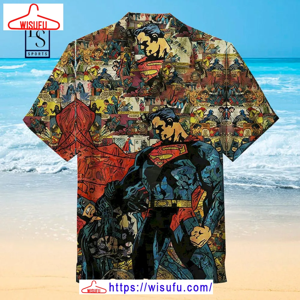 Superman Vs Batman Hawaiian Shirt, New Fashion Gifts