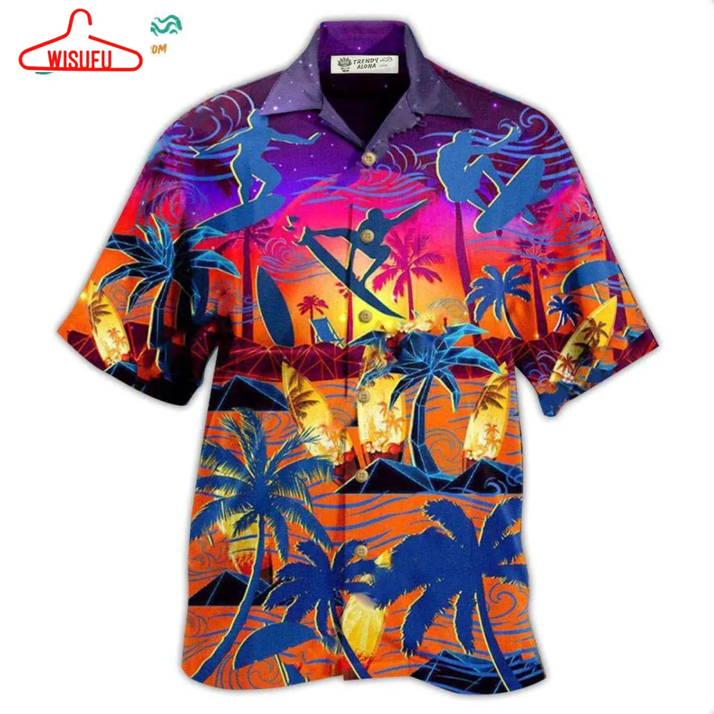 Surfing Make Your Own Waves Hawaiian Shirt- Wisufu Aloha