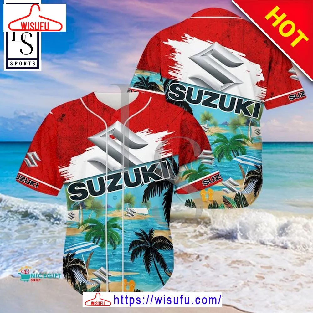 Suzuki Aloha Island Baseball Jersey, New Fashion Gifts