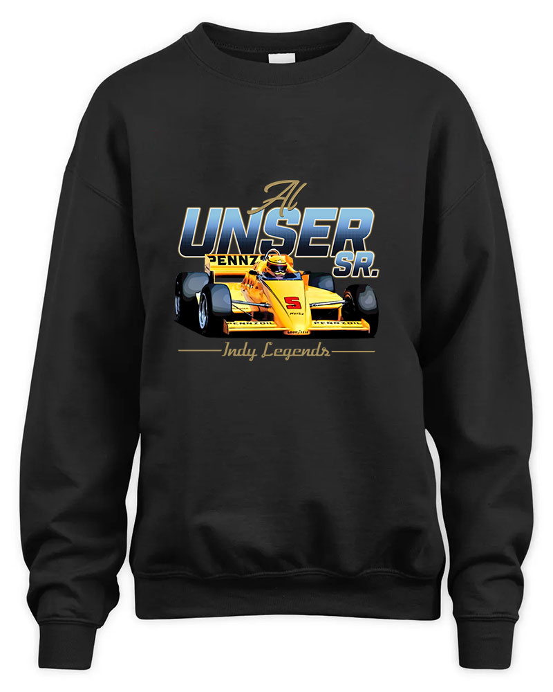 Al Unser Sr Legends 80s Retro Graphic Tee Unisex Sweatshirt