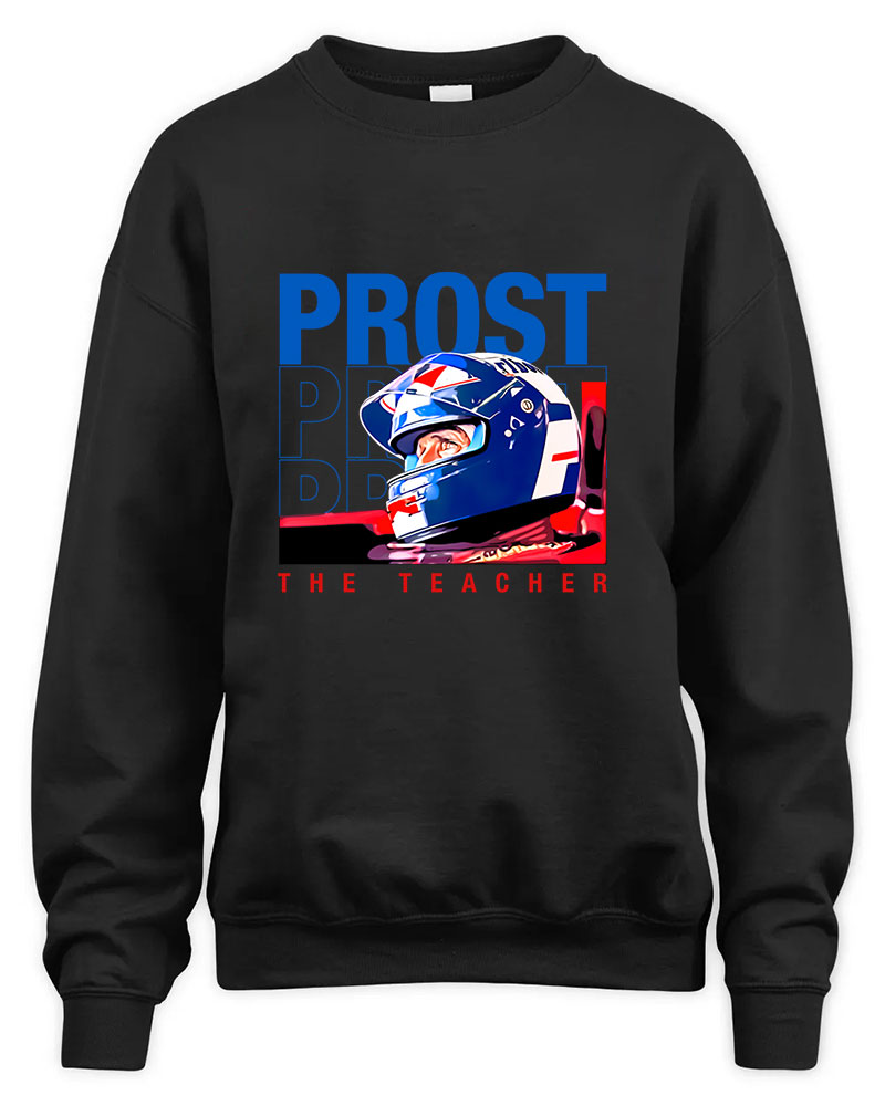 Alain Prost Legend Retro Graphic Tee Unisex Sweatshirt