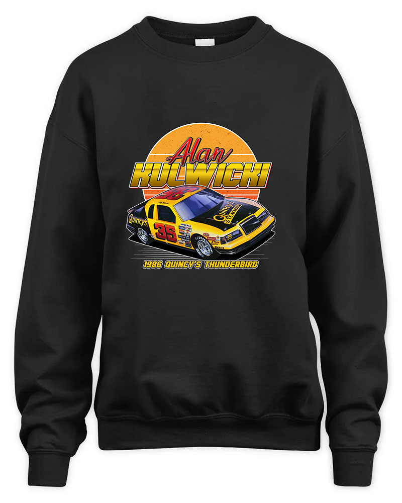 Alan Kulwicki Quincys 35 80s Retro Graphic Tee Unisex Sweatshirt