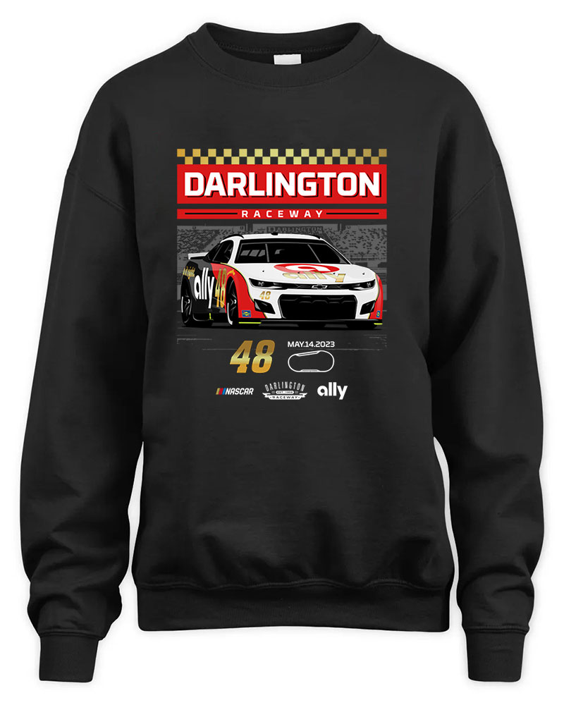 Alex Bowman 48 Camaro Throwback Graphic Tee Unisex Sweatshirt