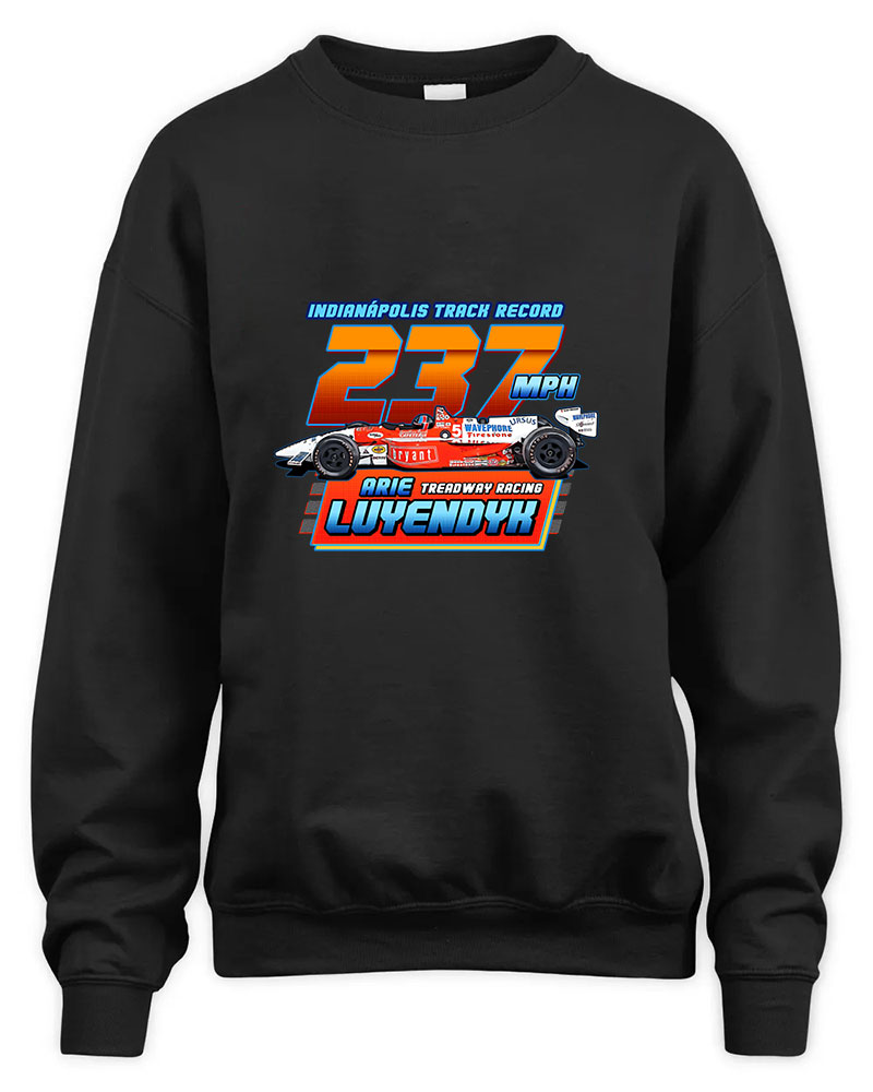 Arie Luyendyk 1996 90s Retro Graphic Tee Unisex Sweatshirt