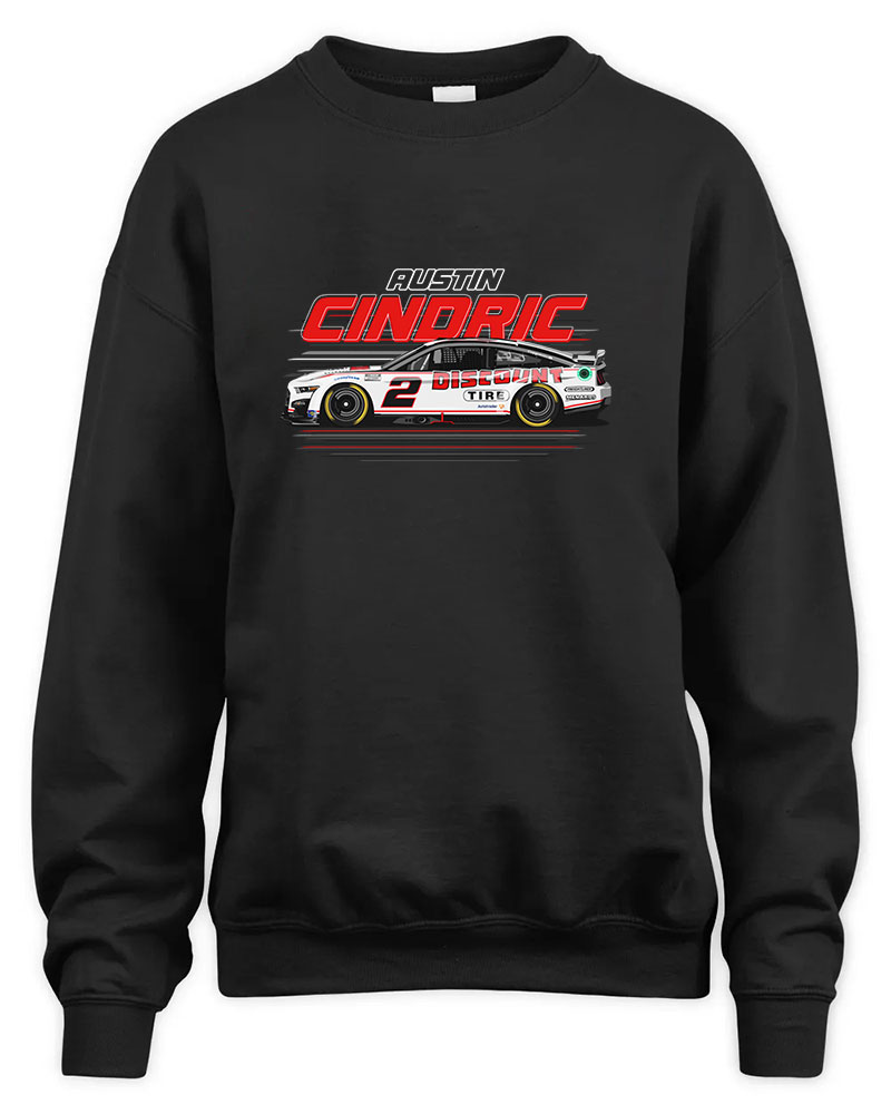 Austin Cindric 2 Mustang Graphic Tee Unisex Sweatshirt