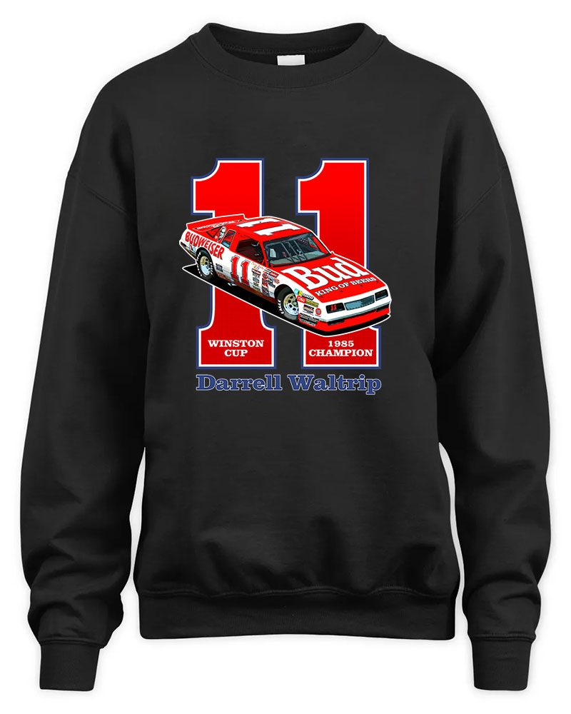 Darrell Waltrip Bud Legend 80s Retro Graphic Tee Unisex Sweatshirt